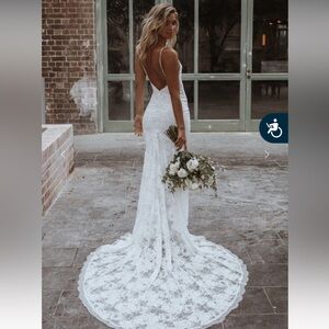 Grace Loves Lace Clo wedding gown Ivory on Ivory